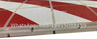 15mm Prefabricated Drainage Shock Absorbing Mat Untuk Artificial Grass Sports Field