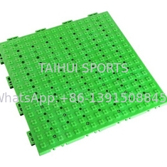 Pad kejut karet 14mm hijau untuk rumput buatan / lapangan olahraga