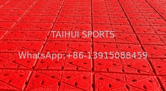 Pad kehancuran tahan cuaca untuk solusi rumput buatan untuk konstruksi lapangan olahraga