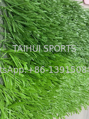 50mm Taman Lanskap Bola Voli lapangan rumput buatan Green Carpet Outdoor Artificial Grass Mudah Instalasi