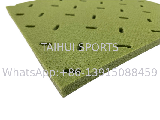 10mm 15mm 20mm 25mm Tanah buatan Shock Pads 30kgs 50kgs 70kgs Density Prefabricated ShockAbsorbing Layer