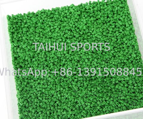 Granul Karet TPE Ramah Lingkungan Tidak Beracun Tahan UV untuk Rumput Sintetis dan Infill Karet Turf