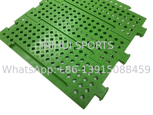 TPE Sports Court Interlocking Tiles, Artificial Grass Sports Tiles Untuk Lapangan Basket