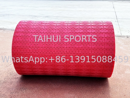 10mm Shock Pad Artificial Grass Underlay untuk Sepak Bola Baseball Hockey Rugby EN15530-4 Meningkatkan Keamanan dan Keamanan