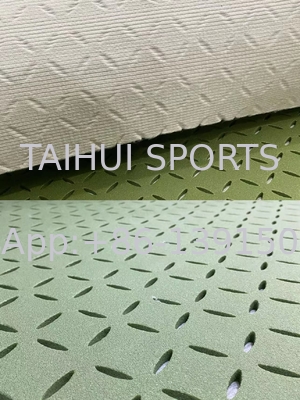 8mm 10mm 15mm 20mm Shock Pad Untuk Artificial Turf Flame Retardant