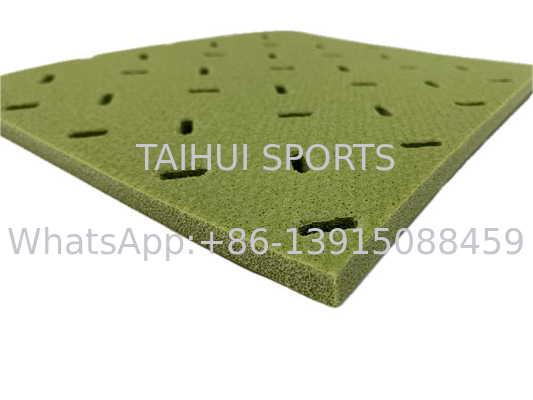 Tanah rumput buatan Shock Pad Playground Underlay 8-20mm Ketebalan