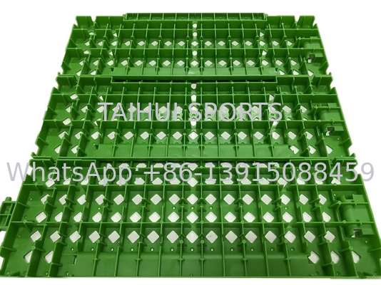 Perekat sabuk sintetis Shock Pad Desain drainase yang sempurna untuk lapangan basket dan lantai tenis meja