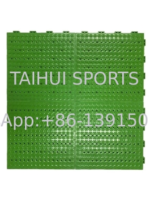 Perekat sabuk sintetis Shock Pad Desain drainase yang sempurna untuk lapangan basket dan lantai tenis meja