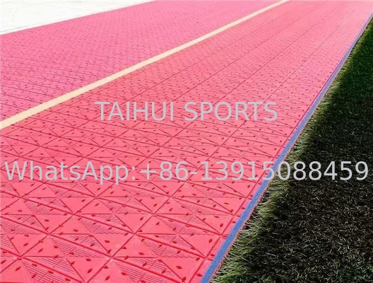 Pad kehancuran tahan cuaca untuk solusi rumput buatan untuk konstruksi lapangan olahraga