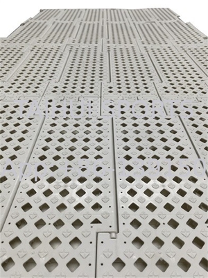 Split Type Interlocking Belt Synthetic Shock Pad Basket Court Lantai Tenis Meja 333.4mm Tinggi 17mm Untuk Olahraga Stadion