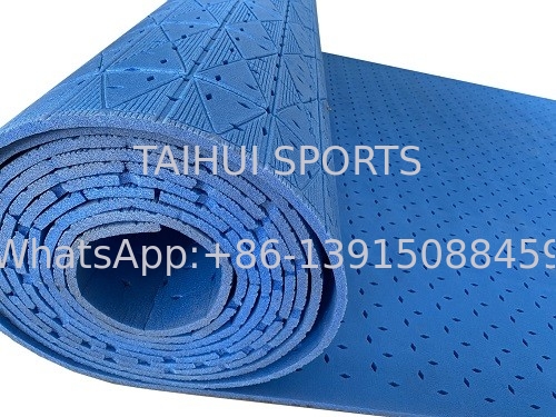 Metode Pemasangan Roll Shock Pads Polyethylene untuk Sistem Artificial Turf