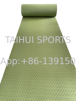 TAIHUI T2510G Shock Pad Underlay Desain Ringan Penyerapan Kejut yang Luar Biasa Panjang Gulung Disesuaikan Ketahanan Tinggi Hijau / Disesuaikan