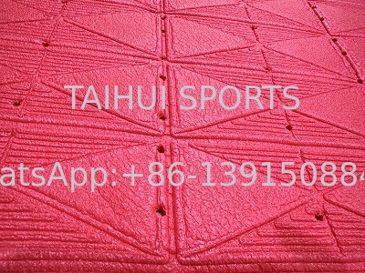 10mm Ketebalan Shock Pads dengan Pola untuk Artificial Turf