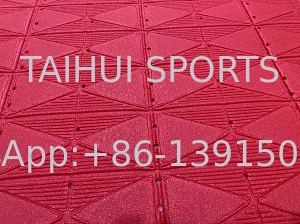 Disesuaikan Shock Absorption Sports Surface Underlay 8 Tahun Layanan Untuk Lapangan Olahraga