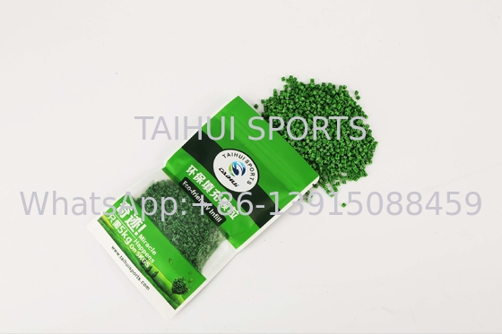 Pengalaman Durabilitas Keamanan TPE Infill Granules Low Bulk Density Option Untuk Artificial Turf di Seluruh Dunia