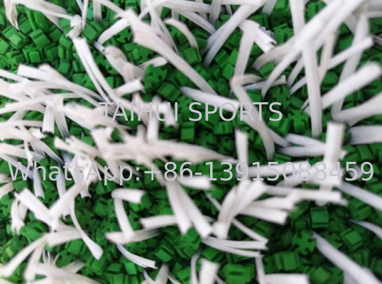 Filler Granule FIFA Digunakan dalam Sistem FIFA untuk Rumput Buatan TPE Elastomer Plastik Termal Densitas Rendah Resistensi UV T12R