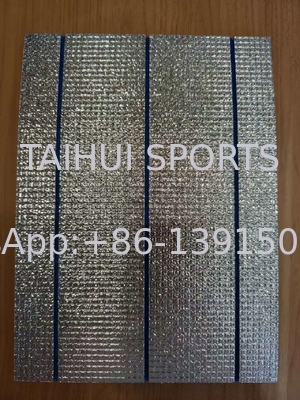 Pad kejut rumput buatan dengan foil aluminium untuk sistem rumput buatan