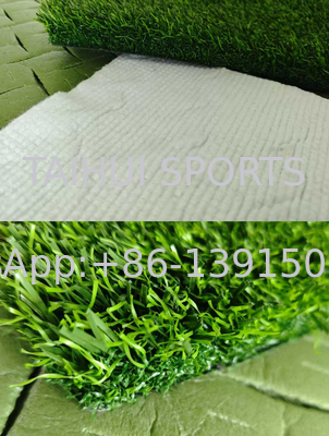 UV5000 Gaya Baru 8-20mm Poly Ethylene Shockpad Underlay Untuk Lapangan Sepak Bola / Rugby / Hoki Perbaikan Gratis Dan Tahan UV yang sangat baik