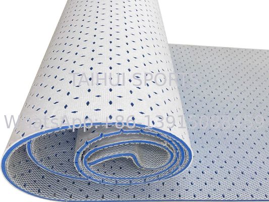 Lapisan bawah bantalan kejut tebal 8mm 10 mm 12mm 15mm berkinerja tinggi untuk lapangan sepak bola, lapangan rugby, lapangan hoki