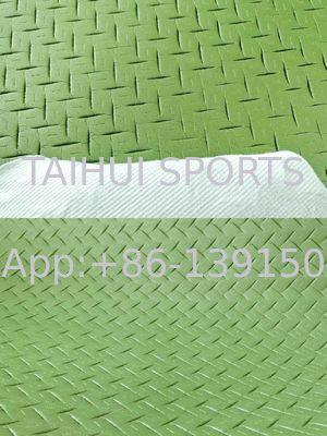 Lubang drainase lebar 1,5m Shock Pad untuk lapangan sepak bola