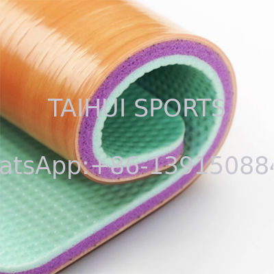 Lantai olahraga PVC tahan air anti-slip untuk lapangan bola basket, bola voli dan badminton