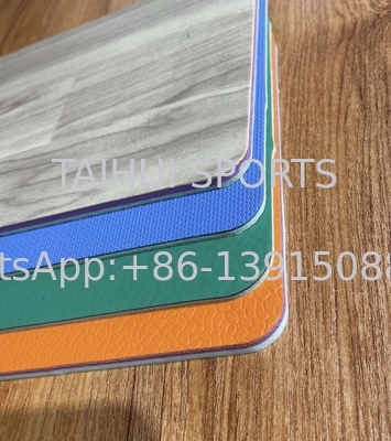 3Ketebalan.5mm-9.0mm Lantai Olahraga untuk Lapangan Tenis/Basketball/Badminton/Volleyball Pad