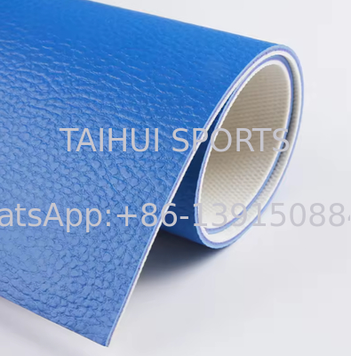 Pabrik Langsung Pvc Badminton Roll Up Lantai Vinyl Sport Court Karet Lantai Mats Plastik Lantai PVC