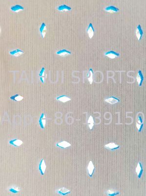 Bantalan Kejut Desain Baru TAIHUI 2025 dengan Nilon di Bagian Atas dan Lapisan Membran Belakang 30kg/m3 50kg/m3 Ketebalan 15mm untuk Lapangan Olahraga