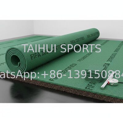 FIFA Certified Shock Pad Underlay with Customizable Thickness and Diamond Hole Design for Artificial Grass