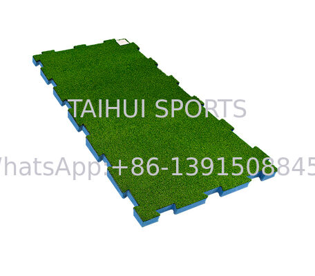 Custom HIC/CFH diuji taman bermain Shock Pad dengan ketebalan 30mm-80mm dan permeabilitas air tinggi untuk artificial grass underlay