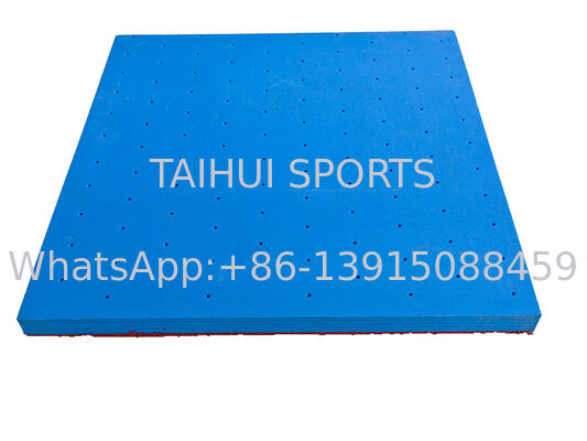 30-80mm HIC/CFH Diuji Shock Pad dengan EPDM Permukaan untuk Playground Underlay dan Permeabilitas Air Tinggi