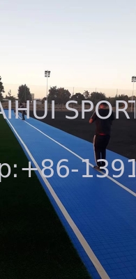 PE Foam Artificial Turf Shock Pad Underlay UV Resistant Customized Tebal 8-30 mm