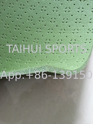 PE Foam Artificial Grass Performance Pad Daur Ulang 8mm 10mm 12mm 20mm Ketebalan