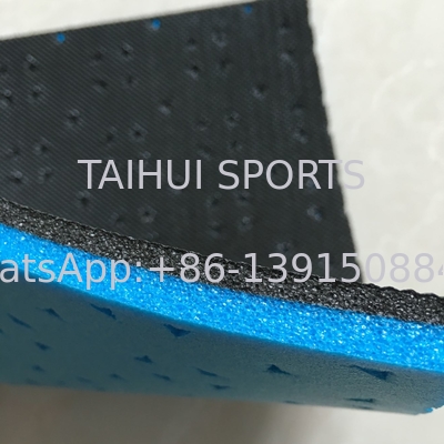 Air drainase rumput buatan Shock Absorber Pad Underlay Sertifikasi EN15330-4