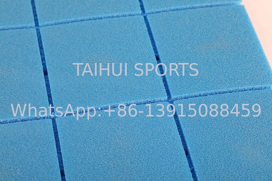 HIC Impact Playground Shock Pad di bawah rumput buatan 25mm 30mm 40mm Ketebalan