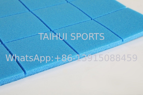 12mm 15mm Artificial Grass Shockpad Underlay 50kg/M3 Untuk Hoki Baseball