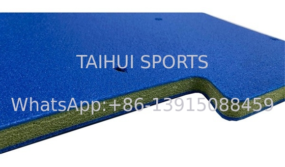 Lapangan bermain tahan lama Shock Pad Underlayment 30mm 40mm 50mm Tepak Puzzle Mat