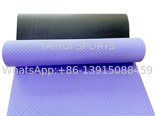 Gym Yoga Setiap Hari Latihan Yoga Mats 6MM Cushy Lantai Mats