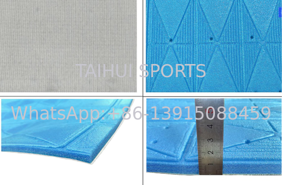 Shockpad rumput buatan untuk acara profesional bersertifikat Situs dengan kekuatan tarik tinggi dan umur panjang