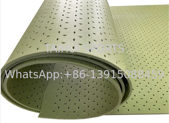 8-15mm Polyethylene Shock Pad Underlay Artificial Turf Lapangan Sepak Bola FIFA Pitches