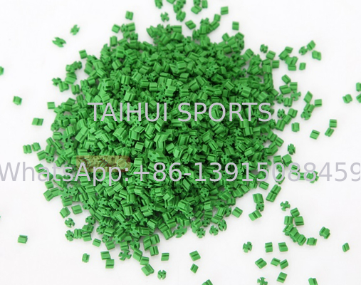 Anti UV Artificial Grass Infill TPE Granule Shock Absorption Sepak bola / Golf / Basket / Gym