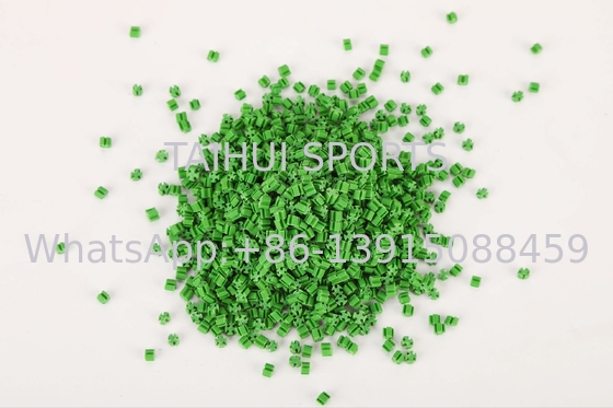 Pengalaman Durabilitas Keamanan TPE Infill Granules Low Bulk Density Option Untuk Artificial Turf di Seluruh Dunia
