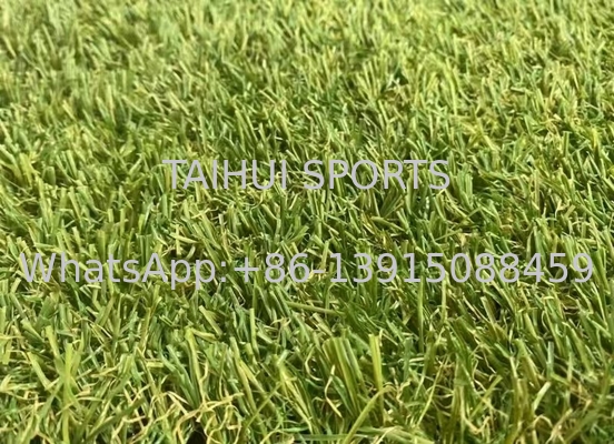 Rumput buatan 25mm 30mm 35mm untuk lapangan sepak bola mini Taman lapangan luar ruangan