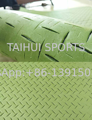 8-15mm Polyethylene Shock Pad Underlay Artificial Turf Lapangan Sepak Bola FIFA Pitches