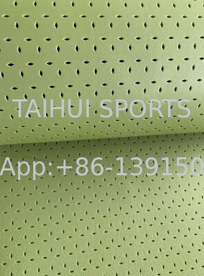 FIFA bersertifikat Shock Pad Underlay dengan ketebalan yang dapat disesuaikan dan desain lubang berlian untuk rumput buatan