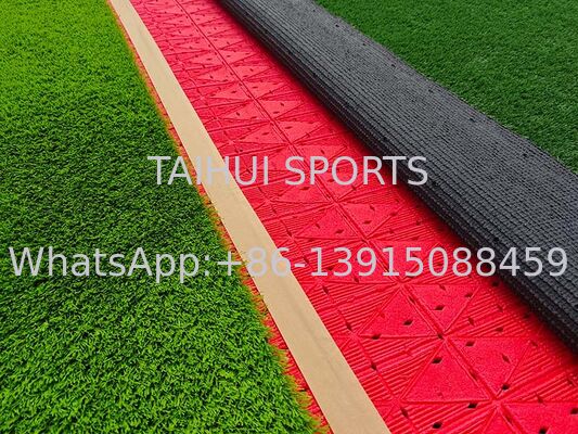 FIFA Sertifikasi Shock Pad Untuk Lapangan Olahraga 10mm 12mm 15mm 20mm PE Foam Artificial Turf Underlay