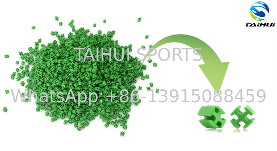 Eco Friendly Synthetic Turf Fill, Green Fill untuk rumput buatan