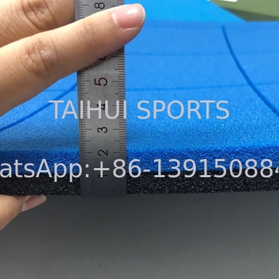 20mm 30mm 40mm 50mm Artificial Grass Underlay Soft Layer Untuk Taman bermain HIC Impact Tester