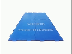 Perlindungan Keamanan Shock Absorption Pad Soft Fall 10mm-50mm Interlocking Playground Mats