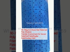 30-70kg/m3 Shock Pad Pola Polyethylene Ramah Lingkungan untuk Lapangan Sepak Bola/Lapangan Golf/Lapangan Rugby/Lapangan Hoki